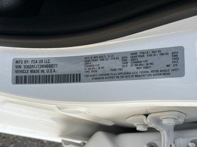 2021 RAM 1500 Laramie