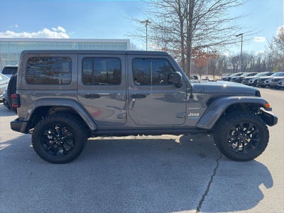 2021 Jeep Wrangler Unlimited Sahara 4xe LIFT, TIRES, LEATHER, CLEAN CARFAX
