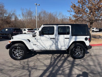 2024 Jeep Wrangler Sport S 4xe 4 NEW NITTO RIDGE GRAPPLER TIRES! CLEAN CARFAX