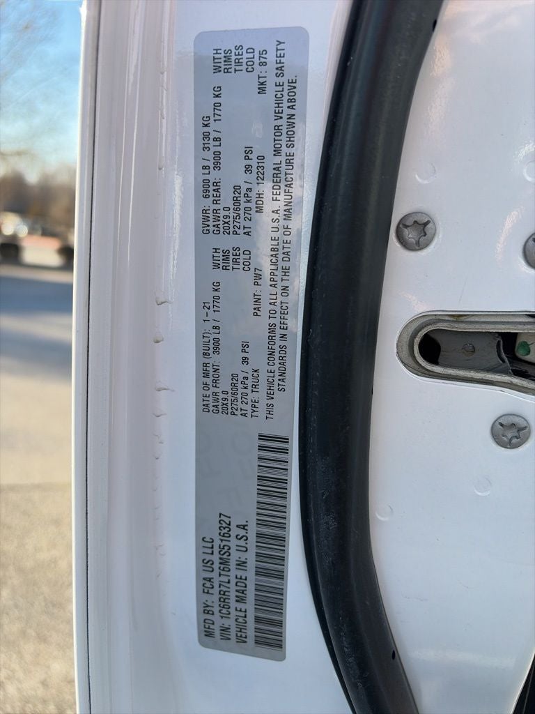 2021 RAM 1500 Classic Warlock 5.7 HEMI WARLOCK