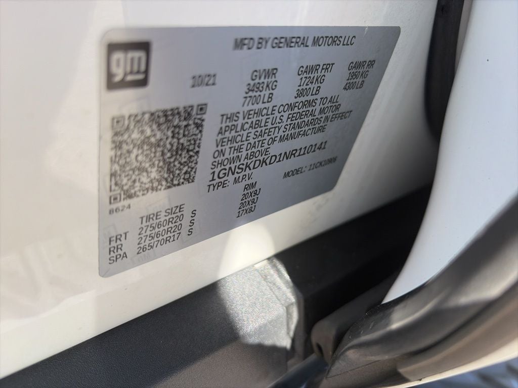 2022 Chevrolet Suburban Z71 1 OWNER