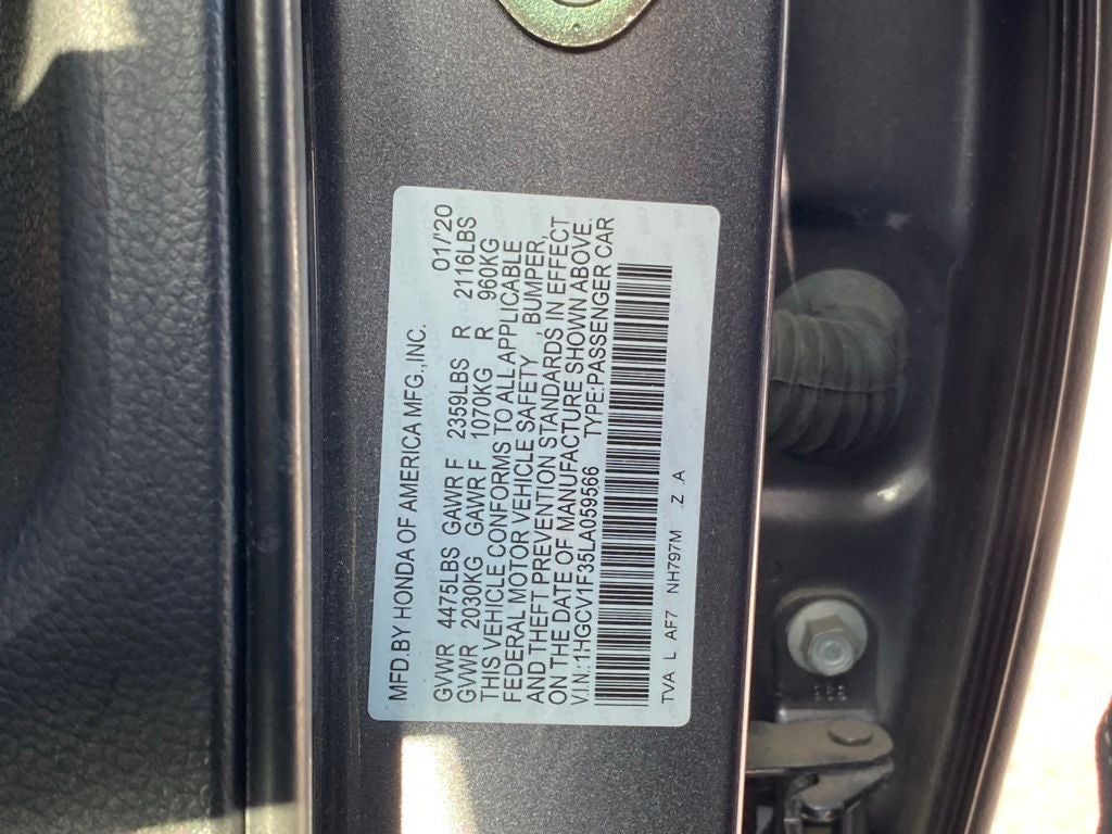 2020 Honda Accord Sport
