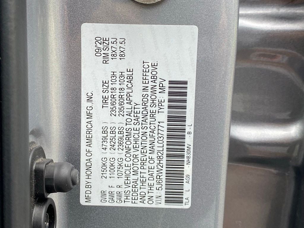 2020 Honda CR-V EX-L