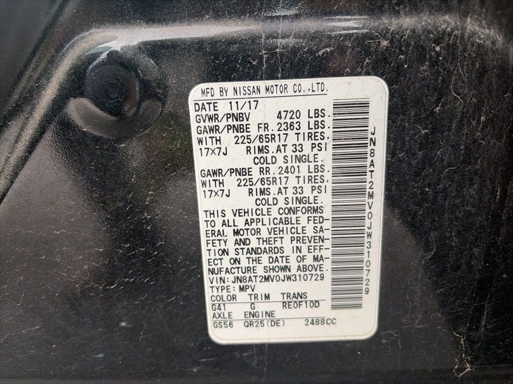 2018 Nissan Rogue SV