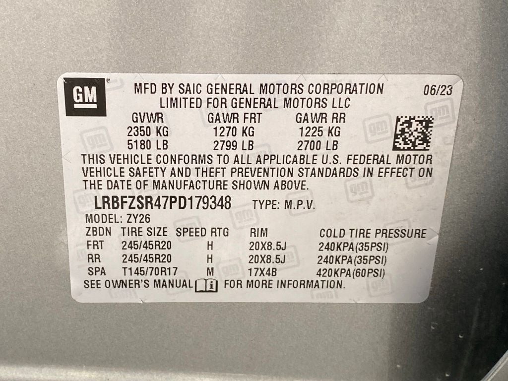 2023 Buick Envision Avenir