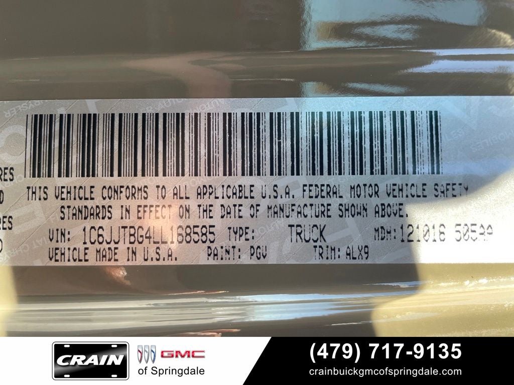 2020 Jeep Gladiator Rubicon LEATHER / NAVIGATION