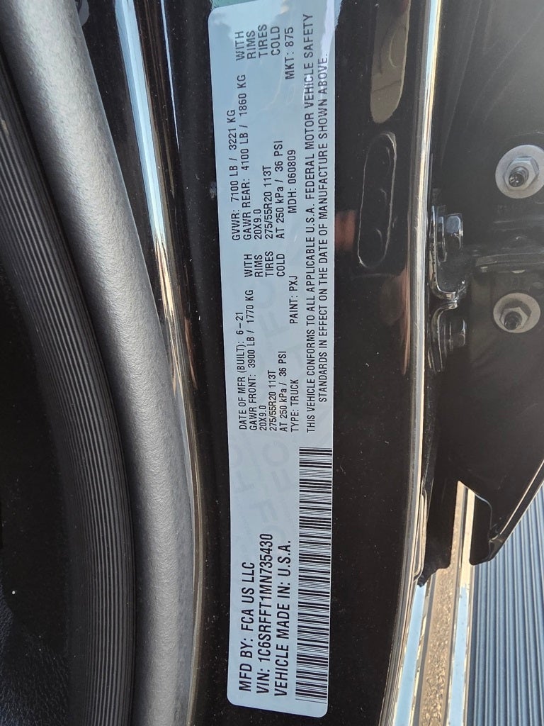 2021 RAM 1500 Big Horn/Lone Star