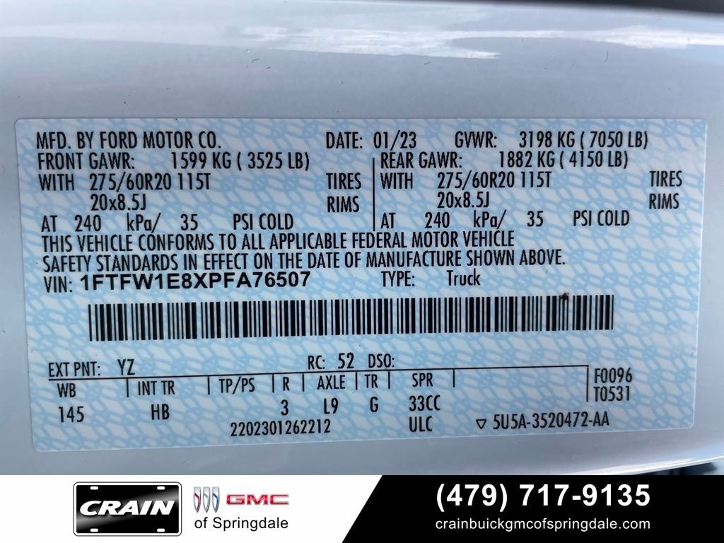 2023 Ford F-150 Lariat