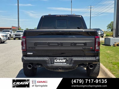 2023 Ford F-150 Raptor TWIN PANEL ROOF GRAFICS DELETED BEAD LOCK WHEELS