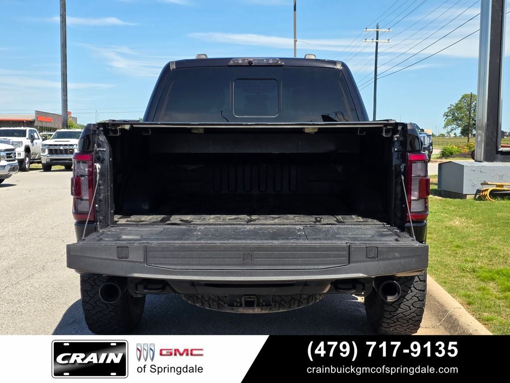 2023 Ford F-150 Raptor TWIN PANEL ROOF GRAFICS DELETED BEAD LOCK WHEELS