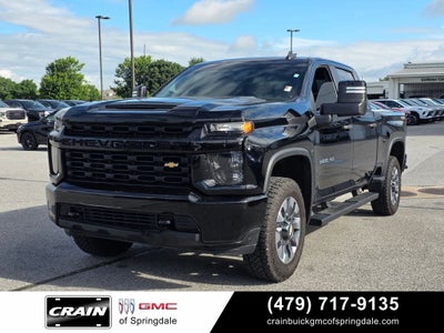 2022 Chevrolet Silverado 2500HD Custom CREW CAB 4X4GAS 6.6 V/8