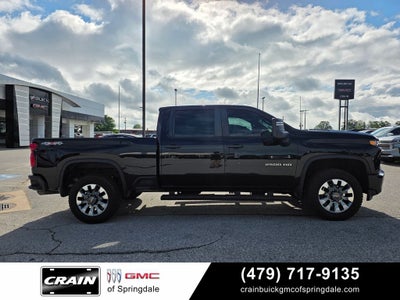 2022 Chevrolet Silverado 2500HD Custom CREW CAB 4X4GAS 6.6 V/8
