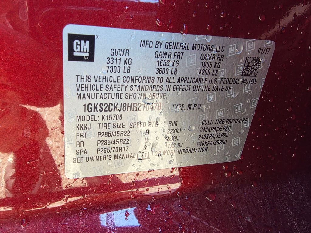 2017 GMC Yukon Denali