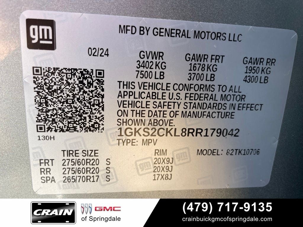 2024 GMC Yukon AT4 Technology Package