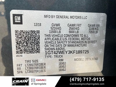 2019 GMC Sierra 3500HD Denali