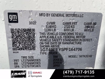 2023 GMC Sierra 2500HD AT4