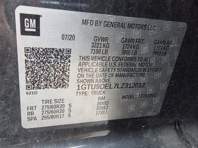 2020 GMC Sierra 1500 SLT