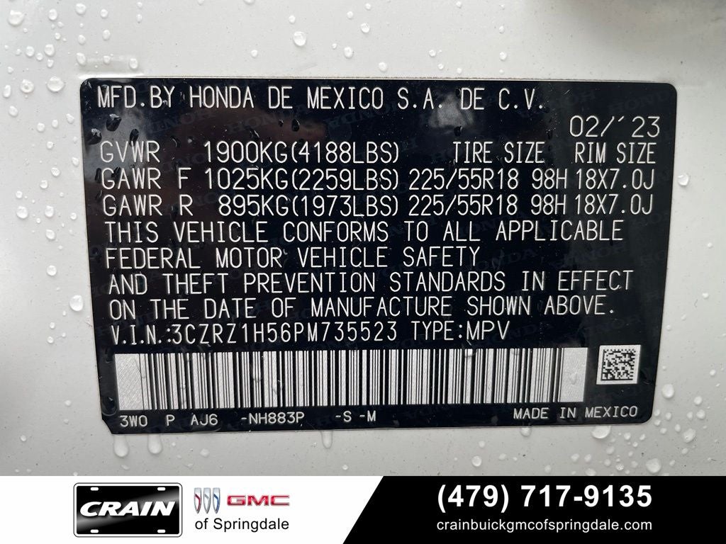 2023 Honda HR-V Sport