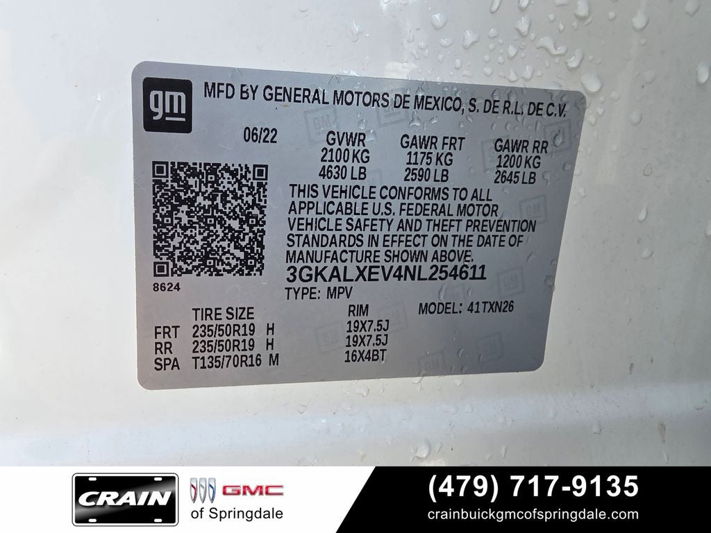 2022 GMC Terrain Denali ALL WHEEL DRIVE