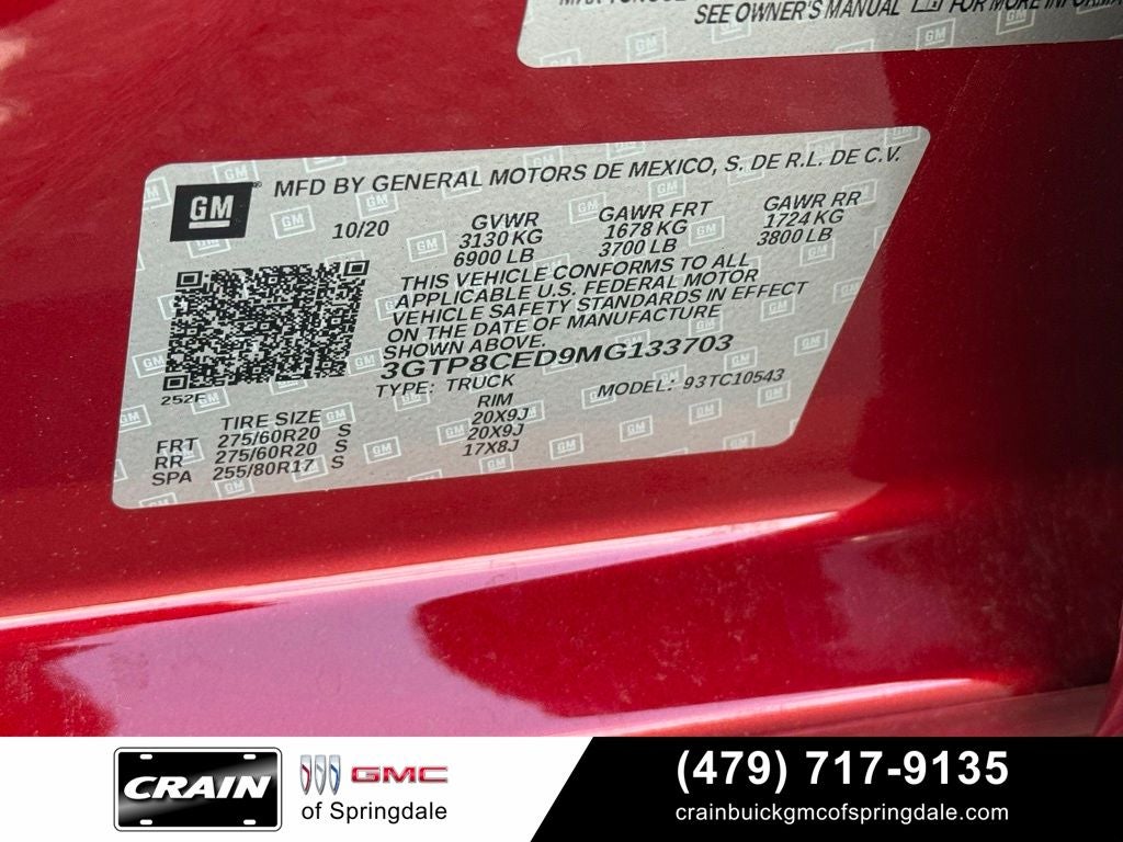 2021 GMC Sierra 1500 Elevation