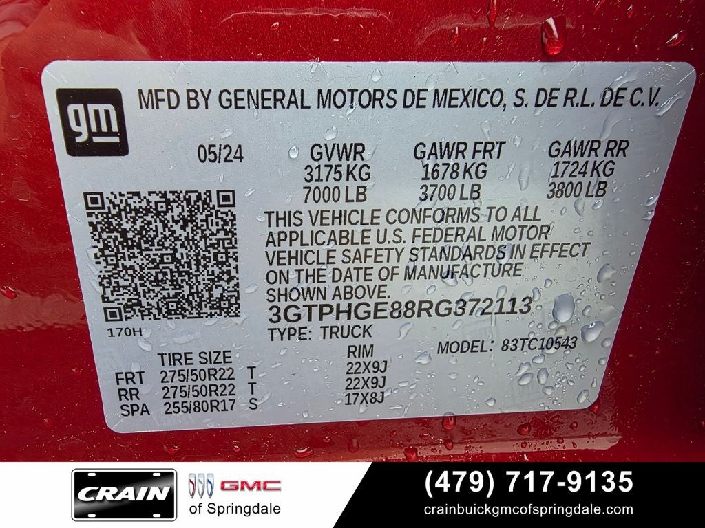 2024 GMC Sierra 1500 Denali 3.0L Duramax Turbo-Diesel