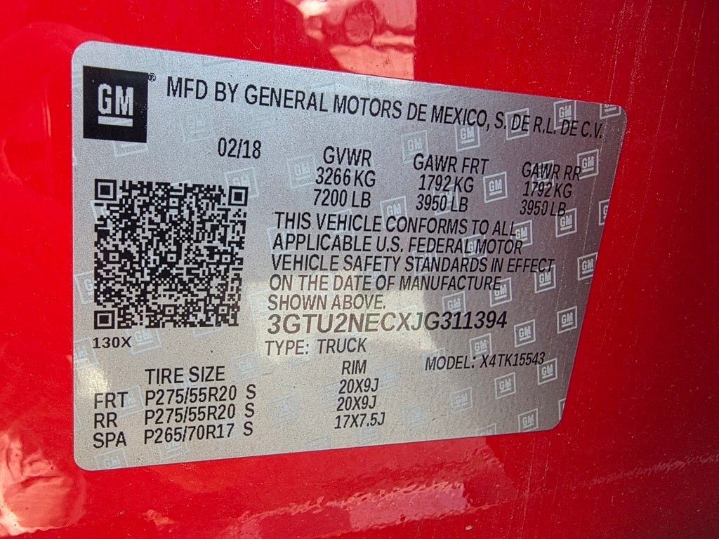 2018 GMC Sierra 1500 SLT