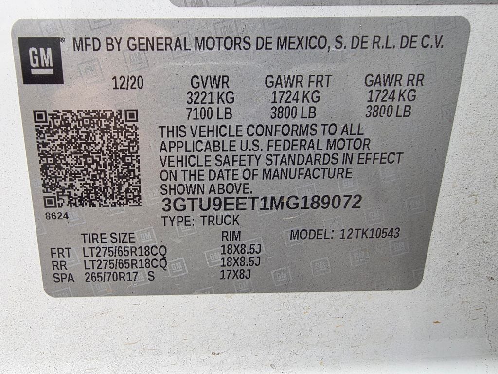 2021 GMC Sierra 1500 AT4