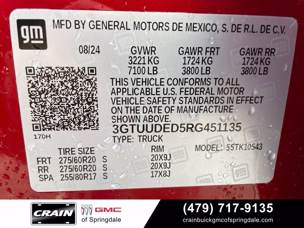 2024 GMC Sierra 1500 SLT