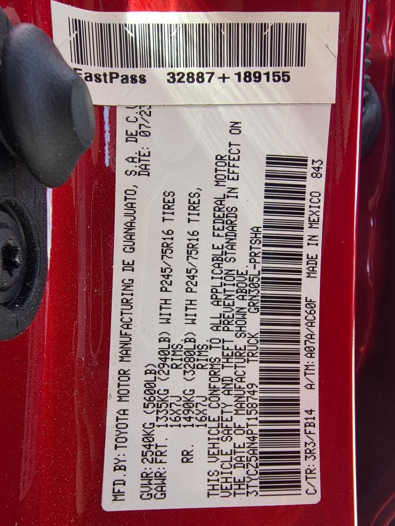 2023 Toyota Tacoma TRD Sport V6
