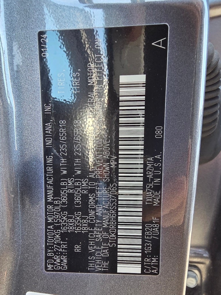 2024 Toyota Highlander XLE