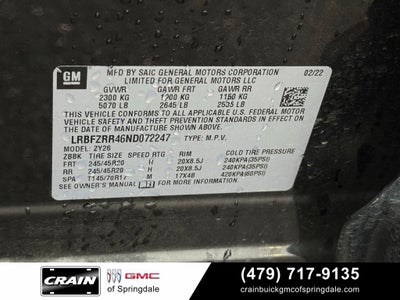 2022 Buick Envision Avenir LOADED