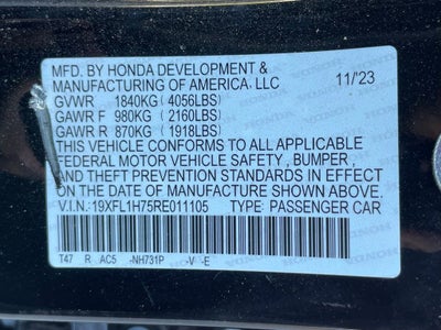 2024 Honda Civic Hatchback EX-L