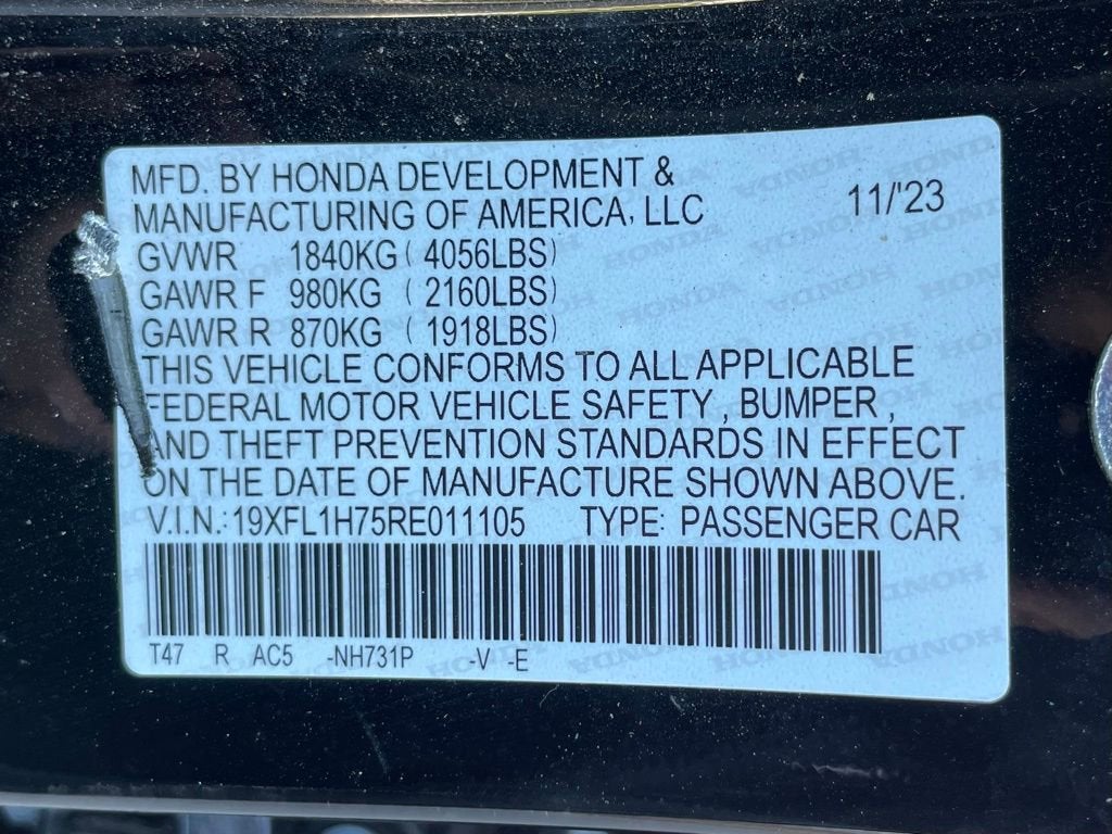 2024 Honda Civic Hatchback EX-L