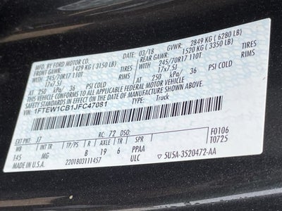 2018 Ford F-150 XL