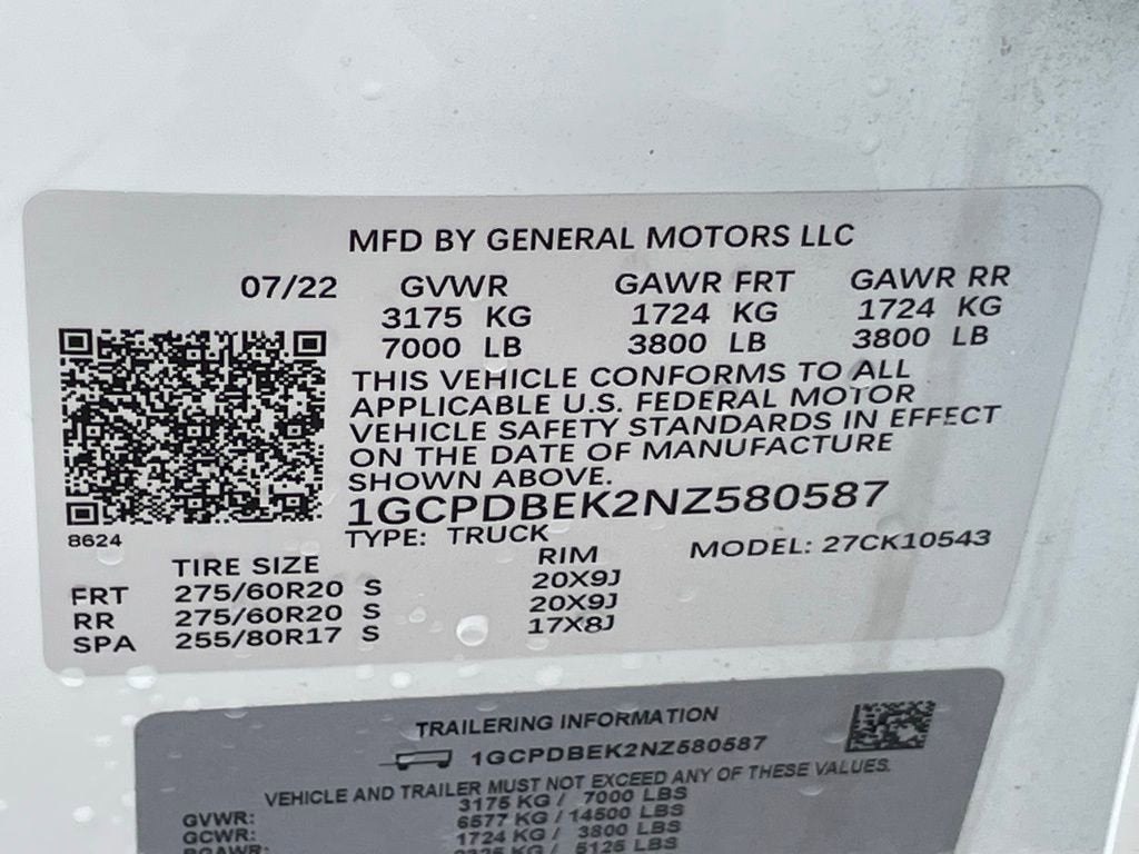 2022 Chevrolet Silverado 1500 Custom