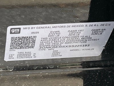 2025 Chevrolet Blazer RS