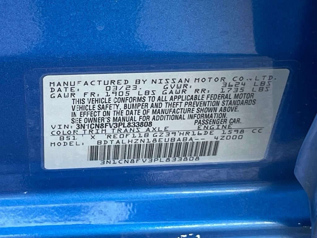 2023 Nissan Versa SR