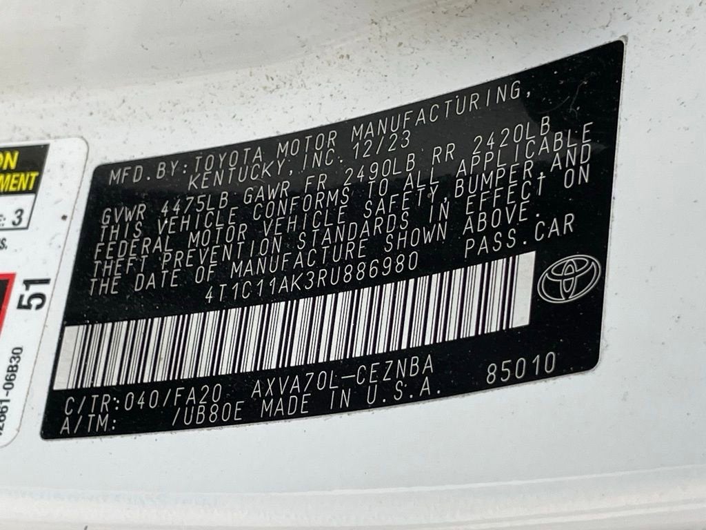 2024 Toyota Camry LE