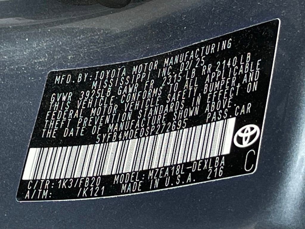 2025 Toyota Corolla LE