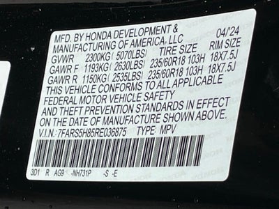 2024 Honda CR-V Hybrid Sport-L