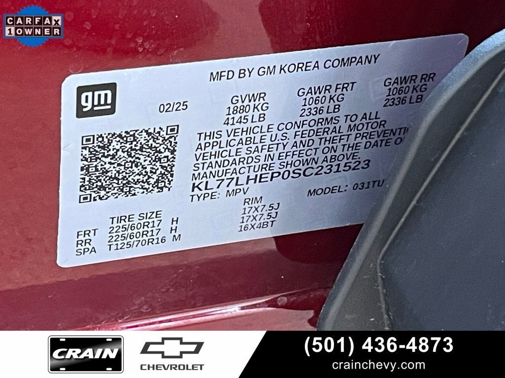 2025 Chevrolet Trax LT