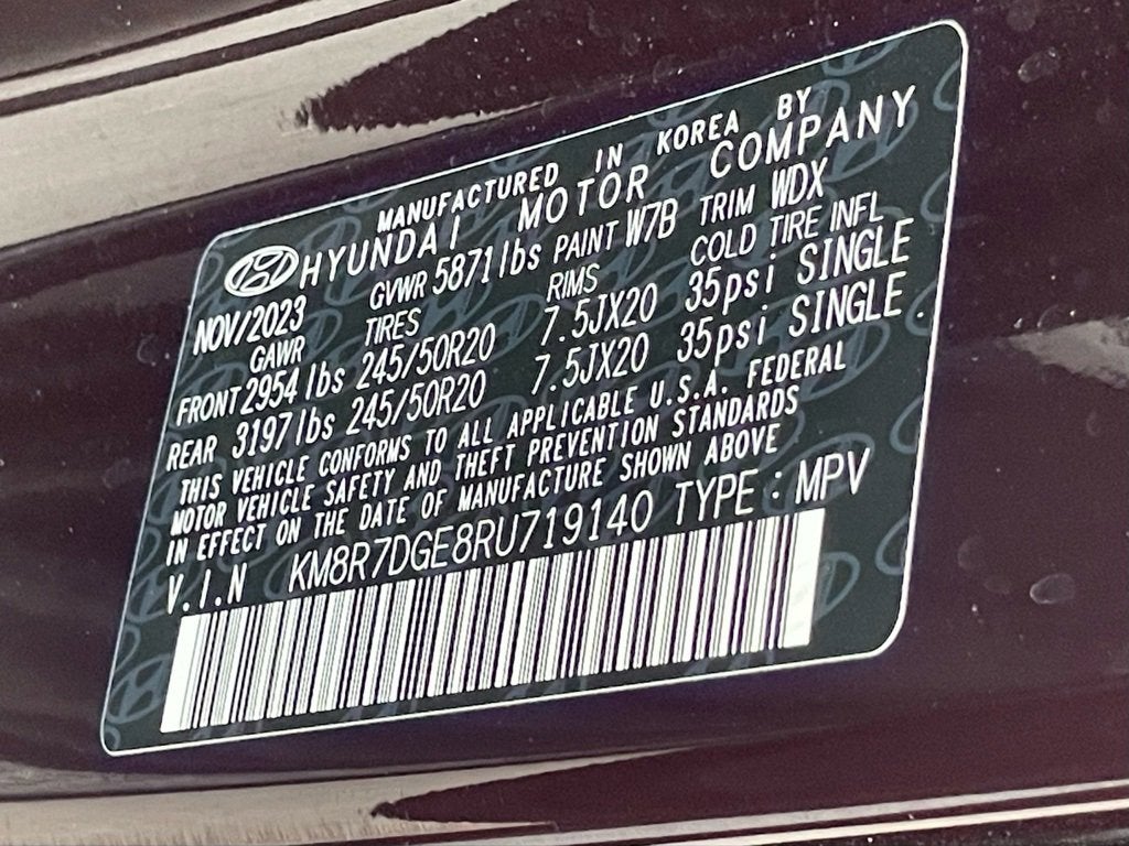 2024 Hyundai Palisade Calligraphy