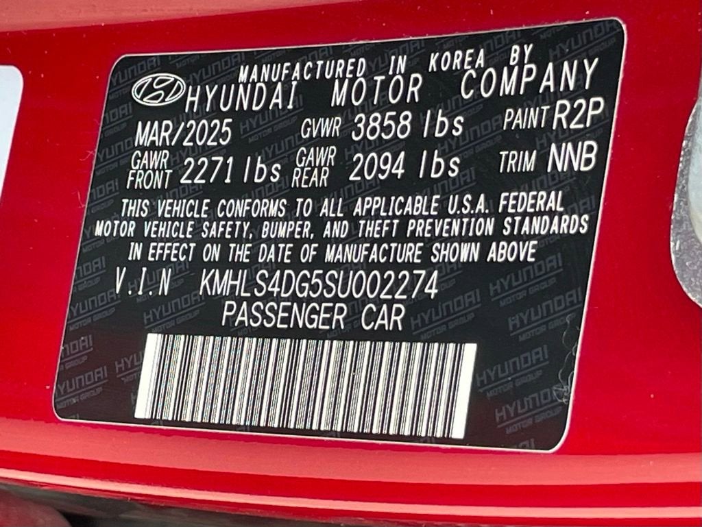 2025 Hyundai Elantra SEL Convenience
