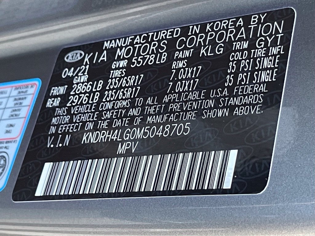 2021 Kia Sorento Hybrid EX