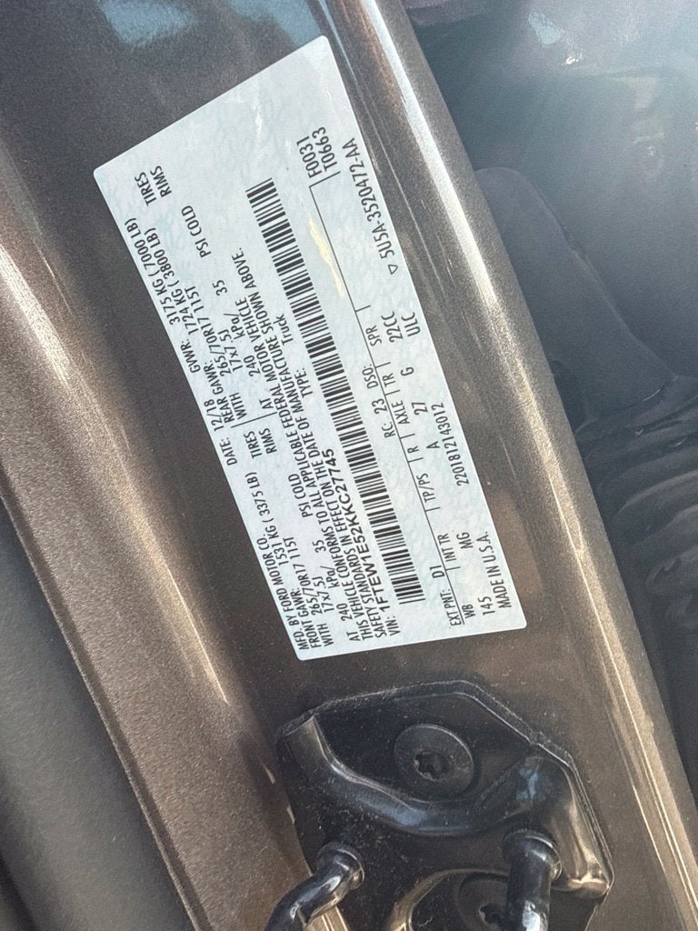 2019 Ford F-150 XL