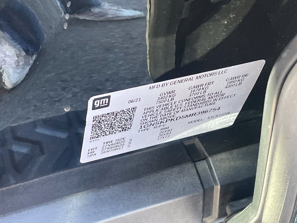 2021 Chevrolet Tahoe Z71