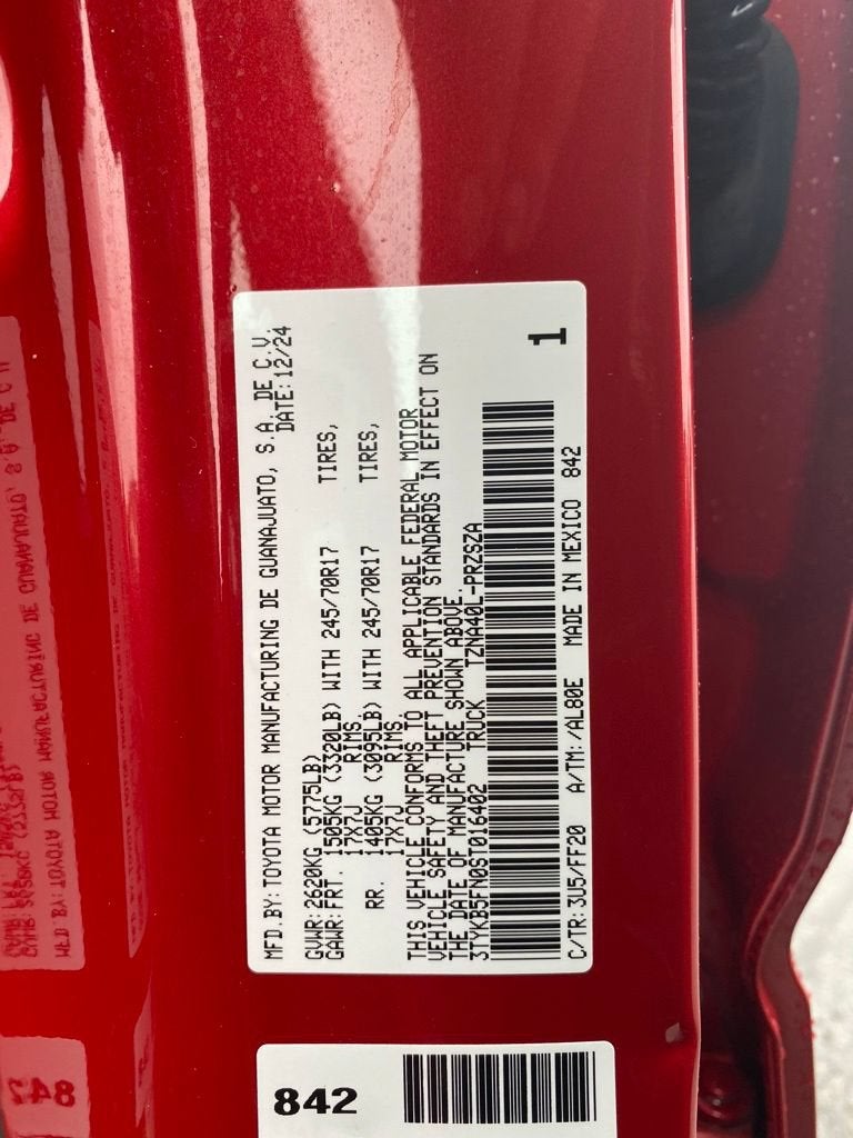 2025 Toyota Tacoma 2WD SR5