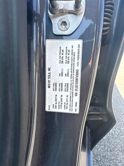 2019 Tesla Model 3 Long Range