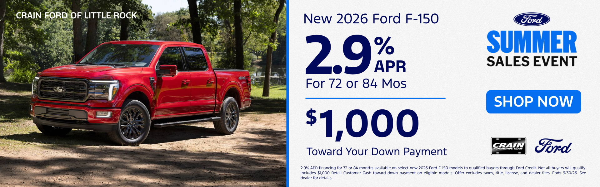 new 2026 ford f-150