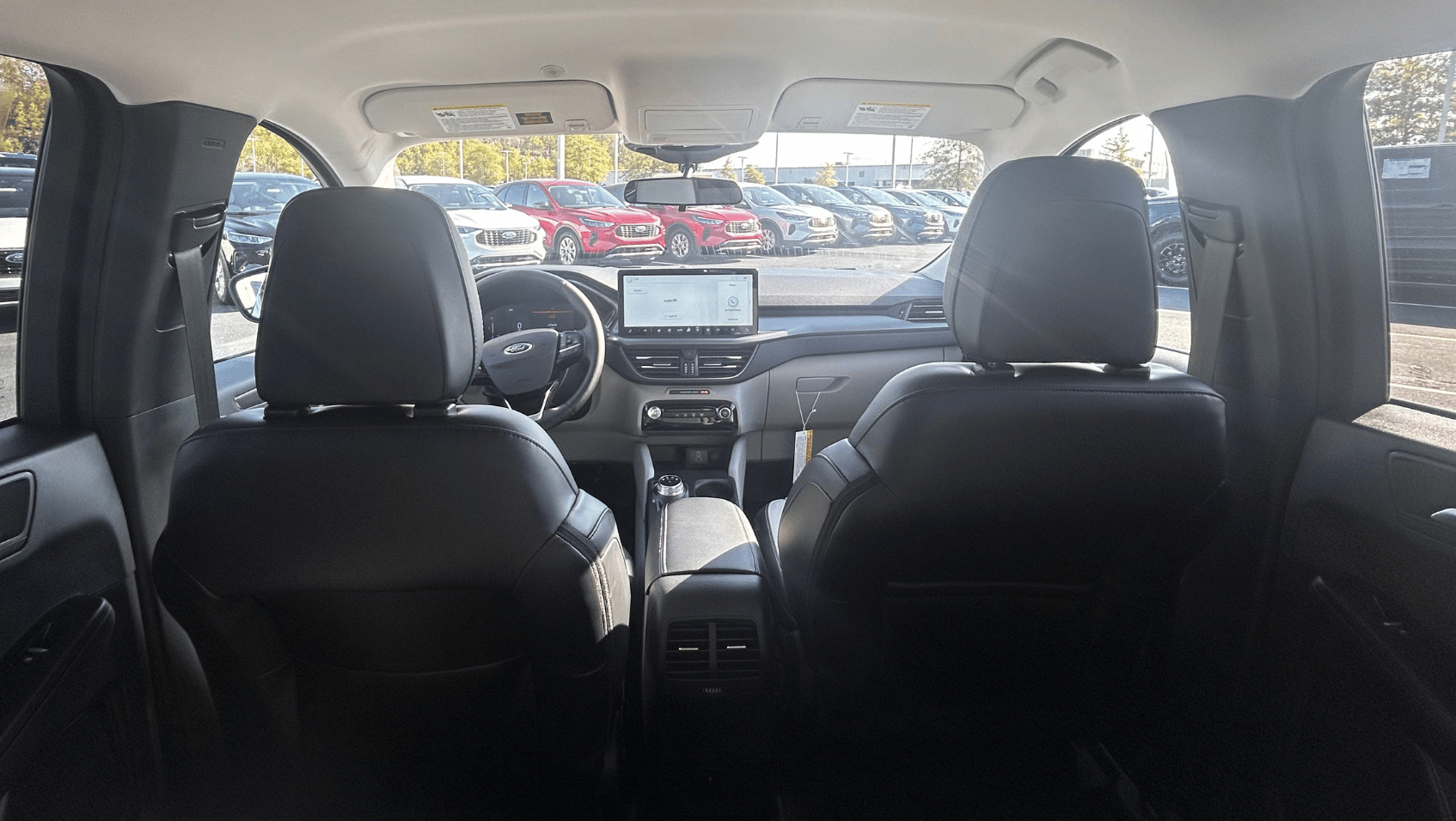 Interior View of the 2025 Ford Escape